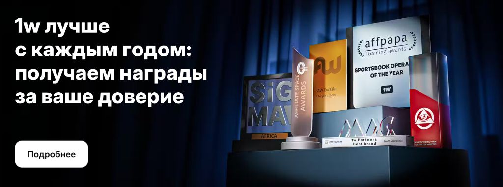 Награды и премии приложения 1Win 2026 года - iGaming Awards, SBC Awards, сертификат eCOGRA